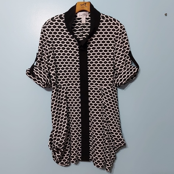 Joseph Ribkoff Textured Tunic Top - Picture 1 of 13